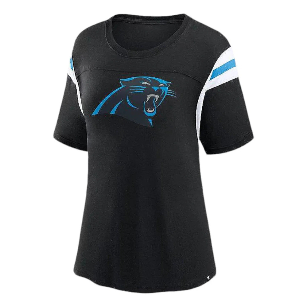 NFL Women's Team Logo Short Sleeve T-Shirt Panthers - Regular